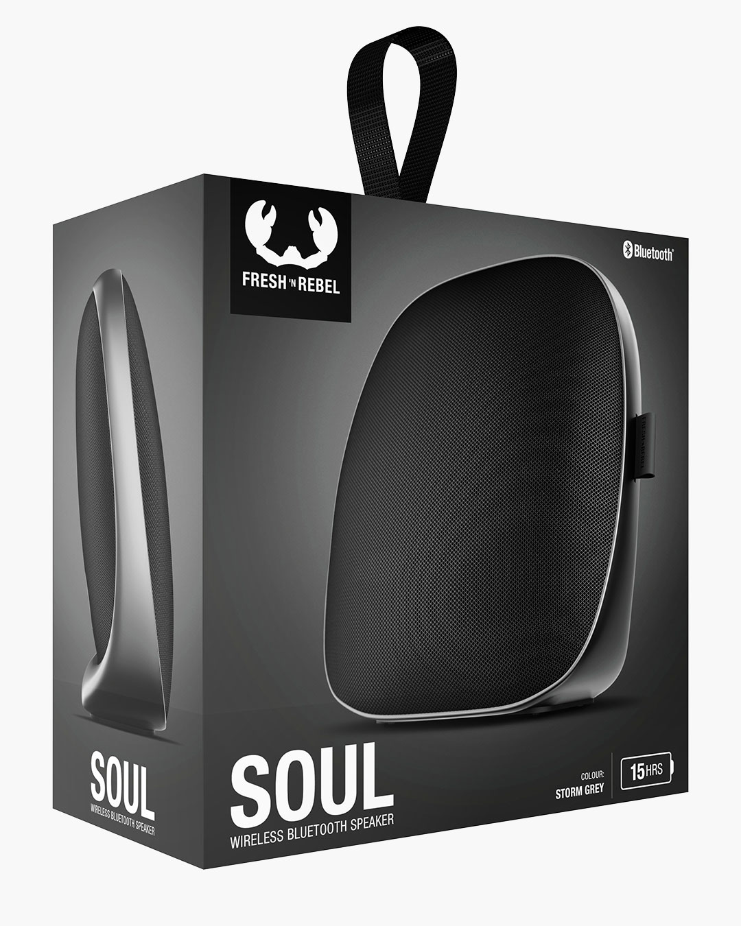 Fresh 'n Rebel - Soul - Wireless Bluetooth home speaker - Storm Grey