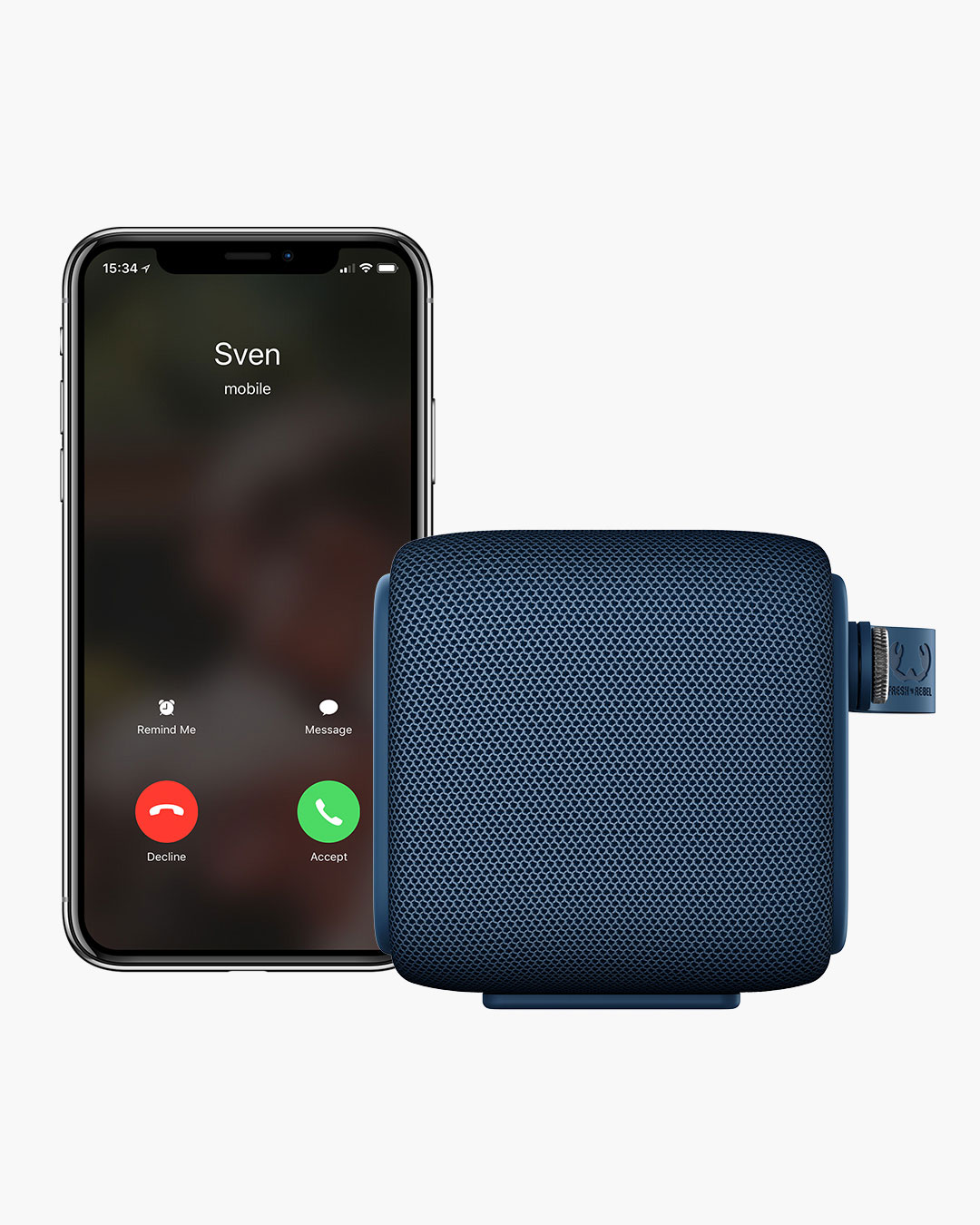 Fresh 'n Rebel - Rockbox Bold S - Wireless Bluetooth speaker - Steel Blue