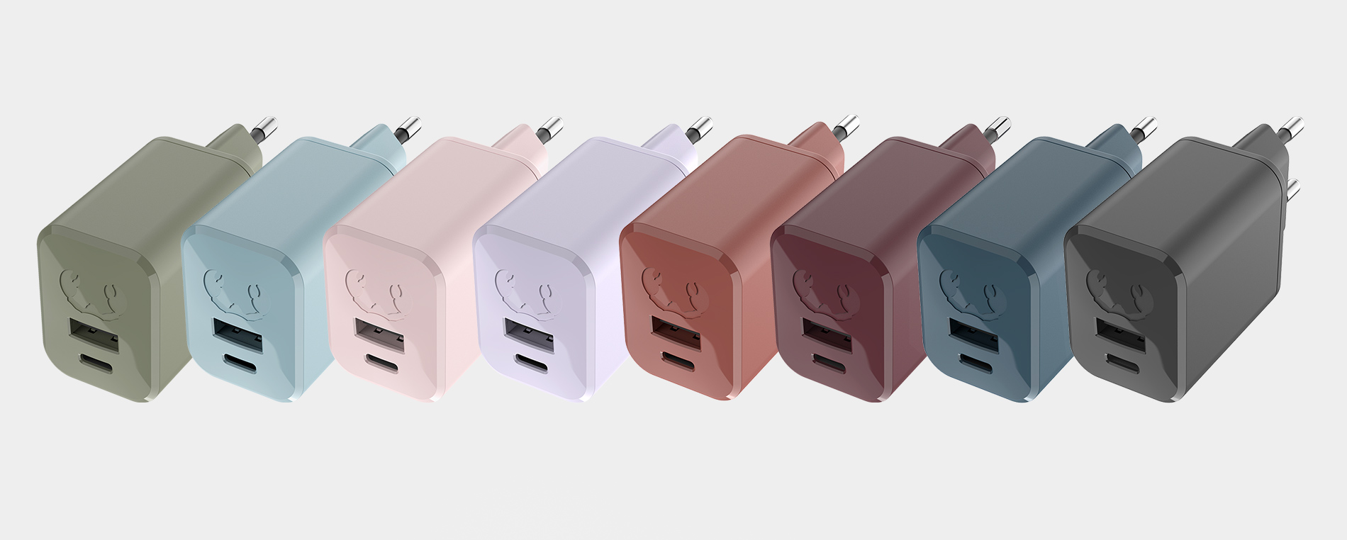 Fresh 'n Rebel - USB + USB-C Mini Charger 45W PD
