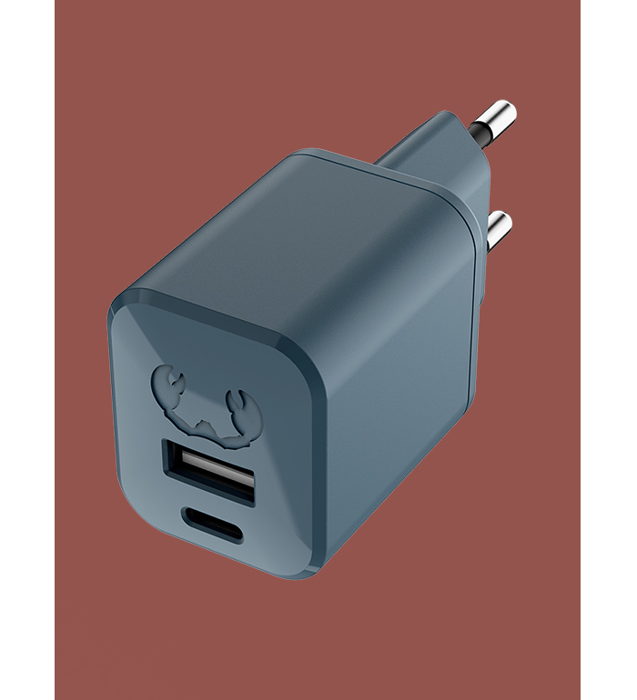 Fresh 'n Rebel - USB + USB-C Mini Charger 30W PD - Fast Charging