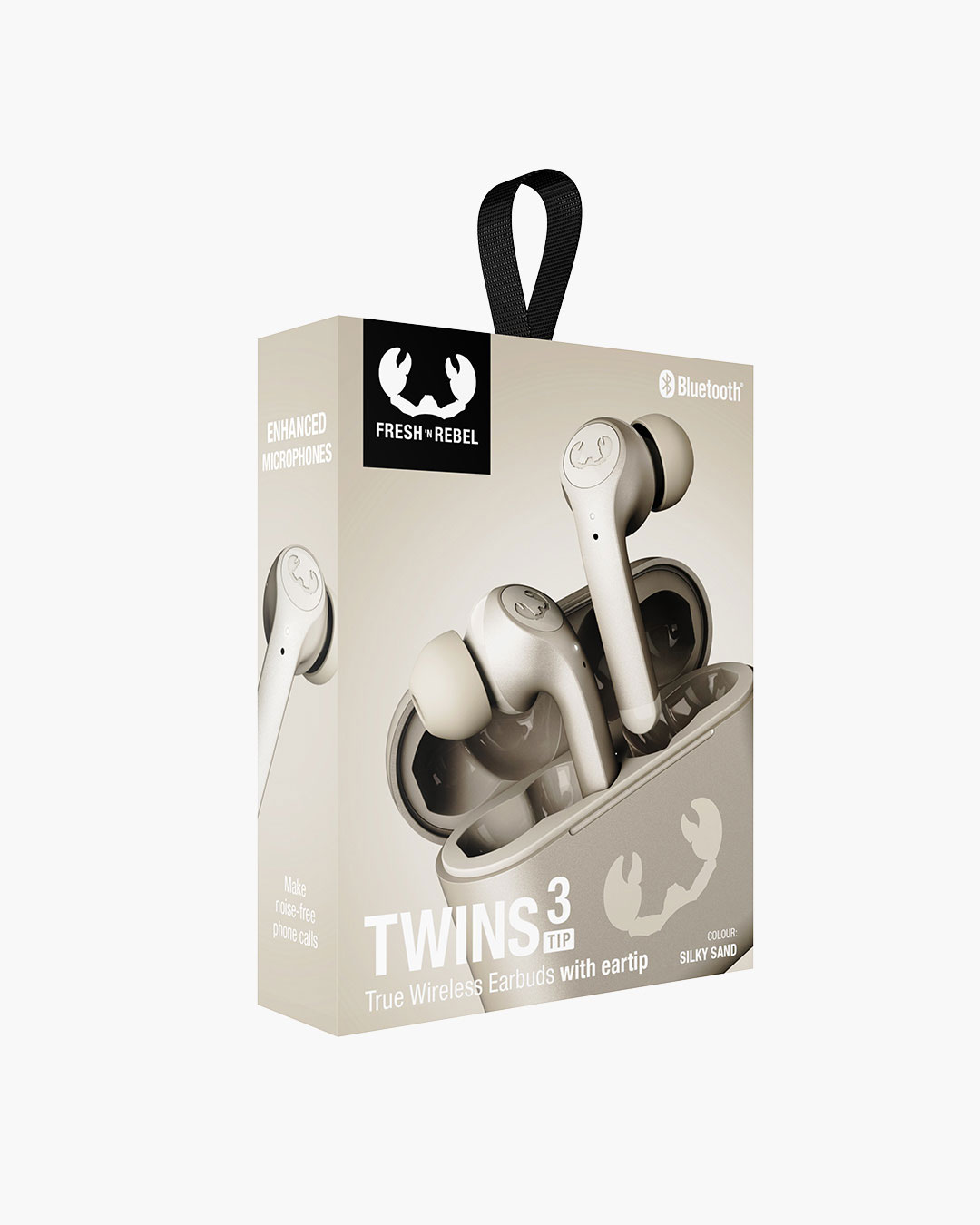 Fresh 'n Rebel - Twins 3 - True Wireless In-ear headphones with ear tip - Silky Sand