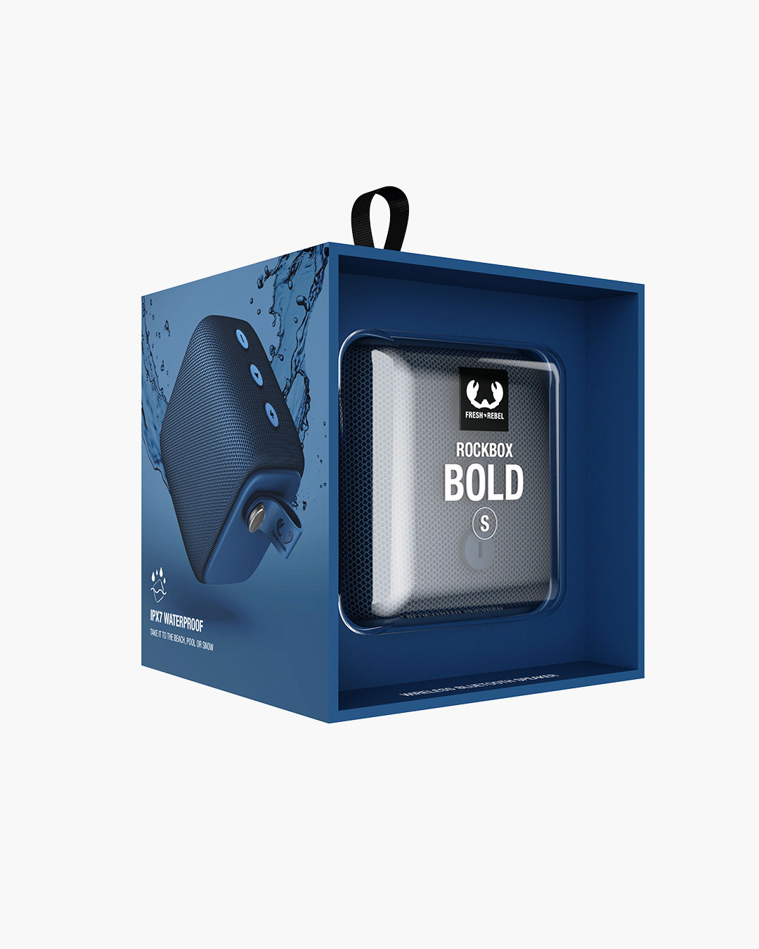Fresh 'n Rebel - Rockbox Bold S - Wireless Bluetooth speaker - Steel Blue