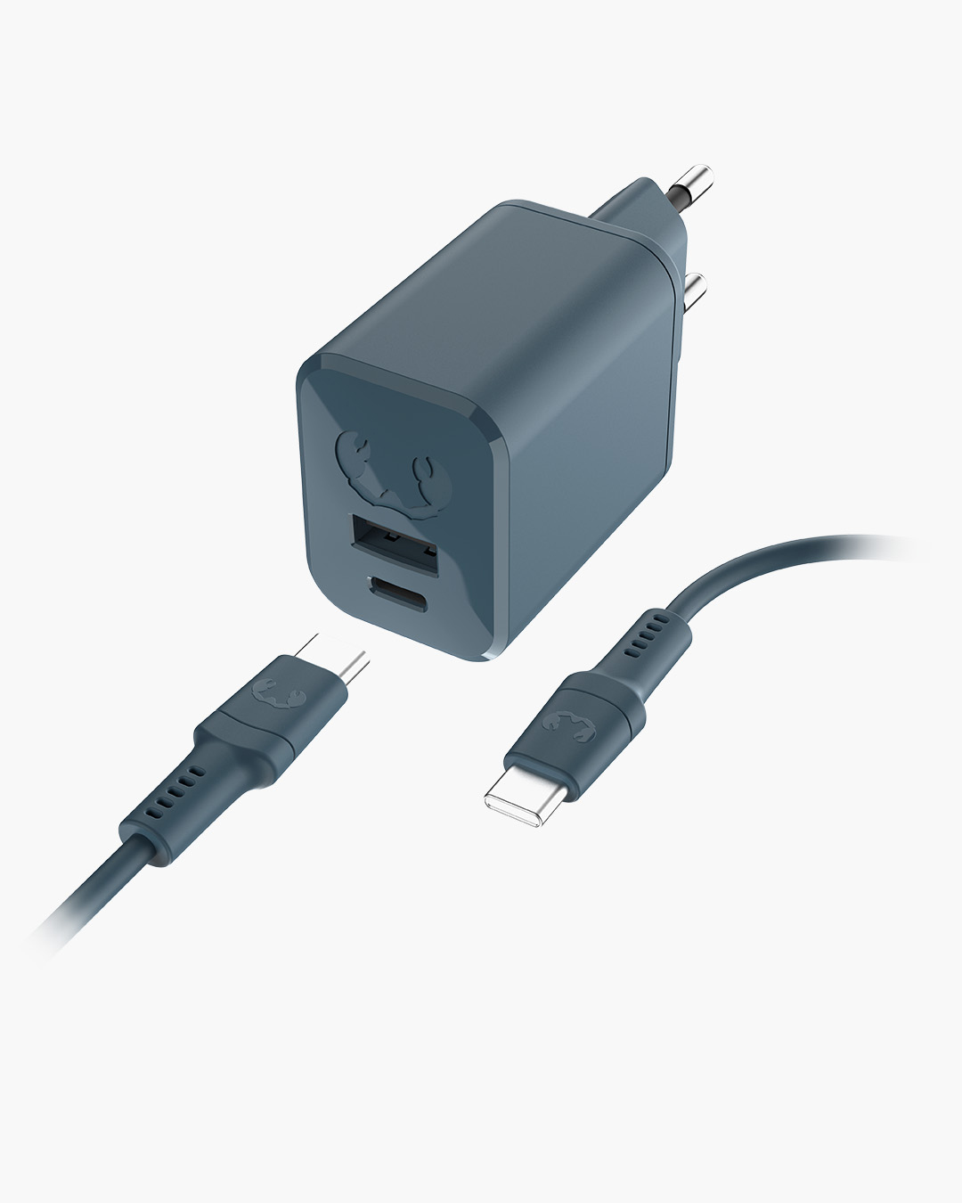 USB + USB-C Mini Charger 45W PD + USB-C