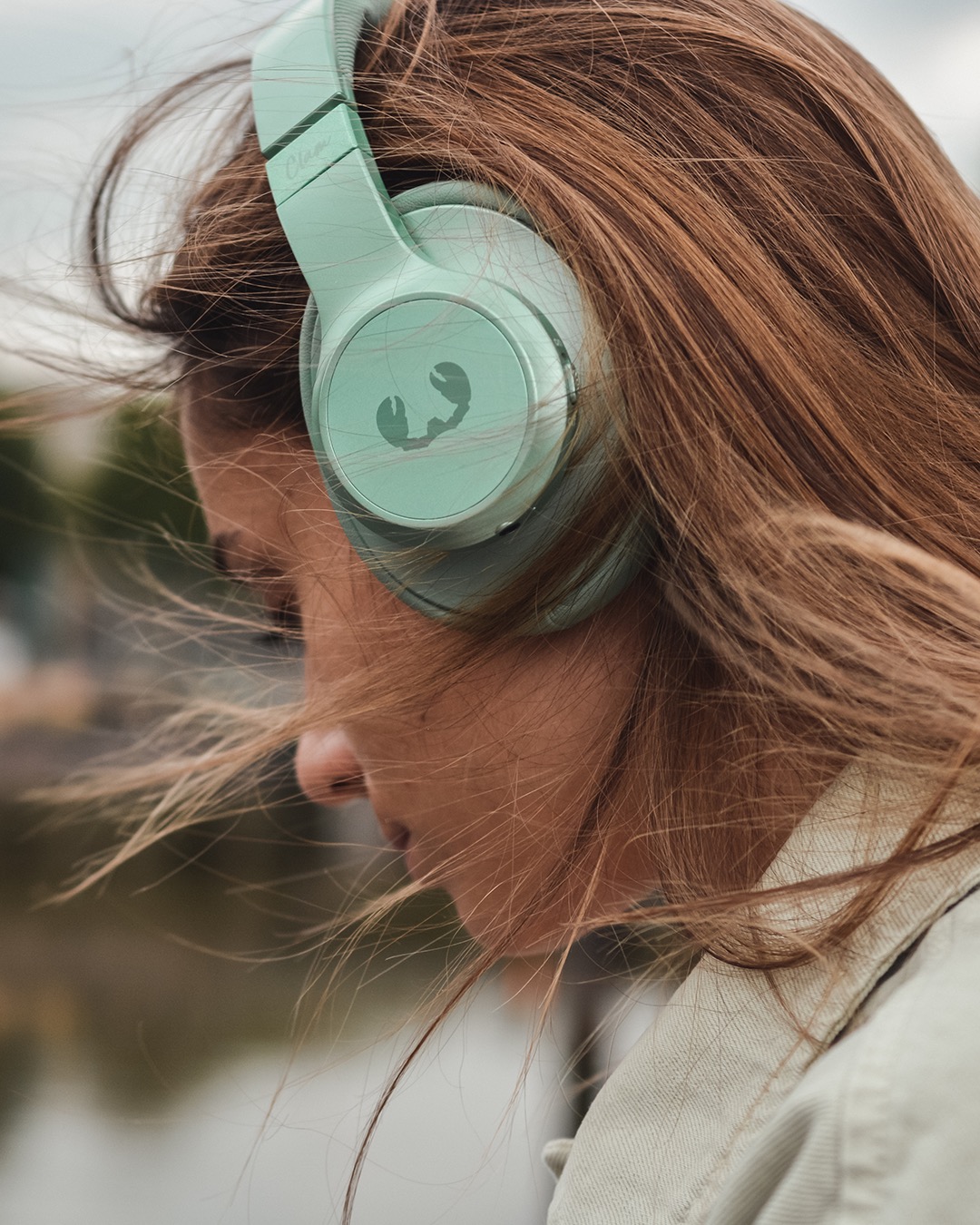 Fresh 'n Rebel - Clam ANC - Wireless over-ear headphones with active noise cancelling - Misty Mint