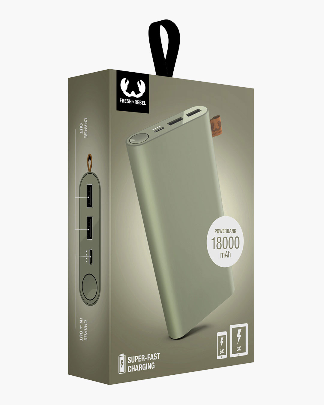 Powerbank 18000 mAh