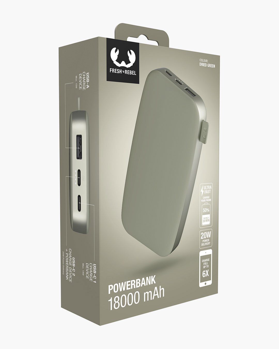 Powerbank 18000 mAh