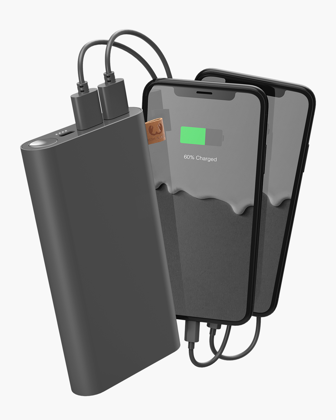 Fresh 'n Rebel - Powerbank 18000 mAh USB-C - Storm Grey