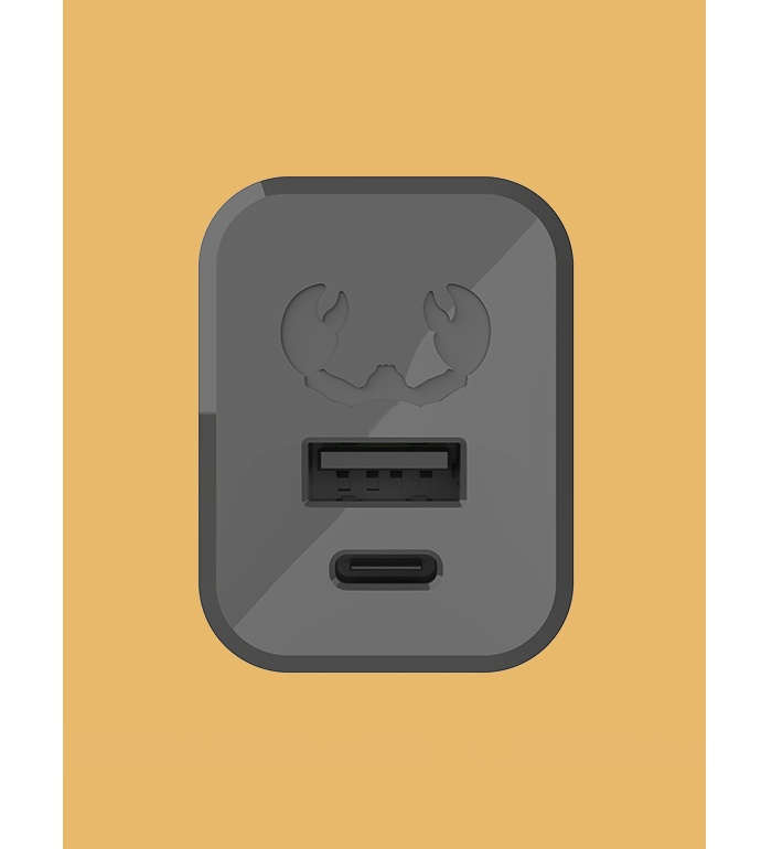 Fresh 'n Rebel - USB + USB-C Mini Charger 45W PD - Safety Features